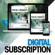 Digital subscription to kayak session magazine starting with issue 86, summer 2023