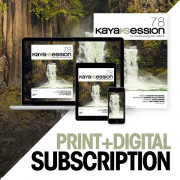 print + digital subscription to kayak session magazine